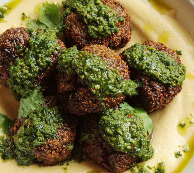 Falafel mit Hummus & Zhug TheFingerfood Company