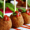 Gemüsebällchen mit Tomatensalsa – Bild 2